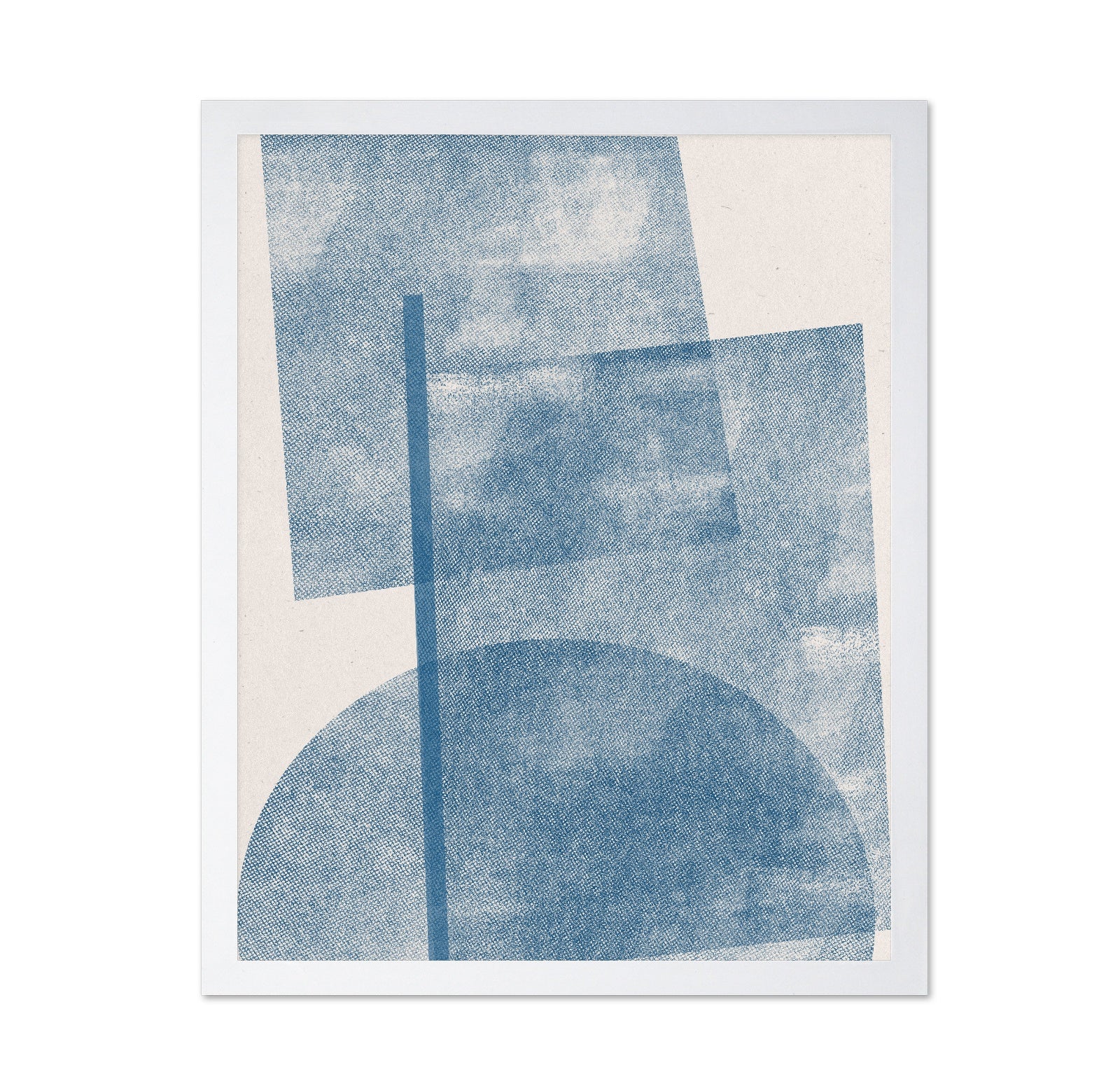Blue Texture Layers