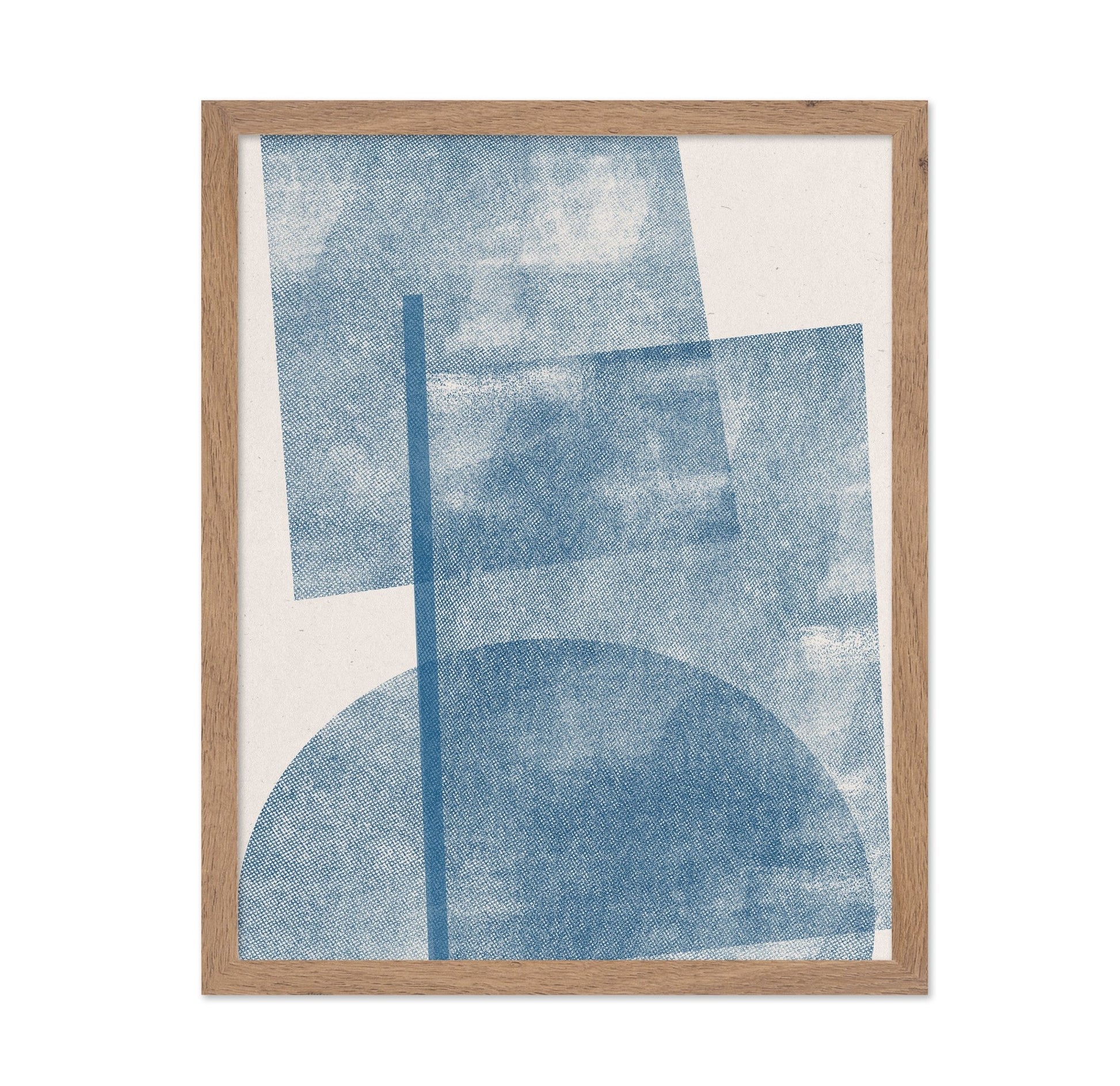 Blue Texture Layers