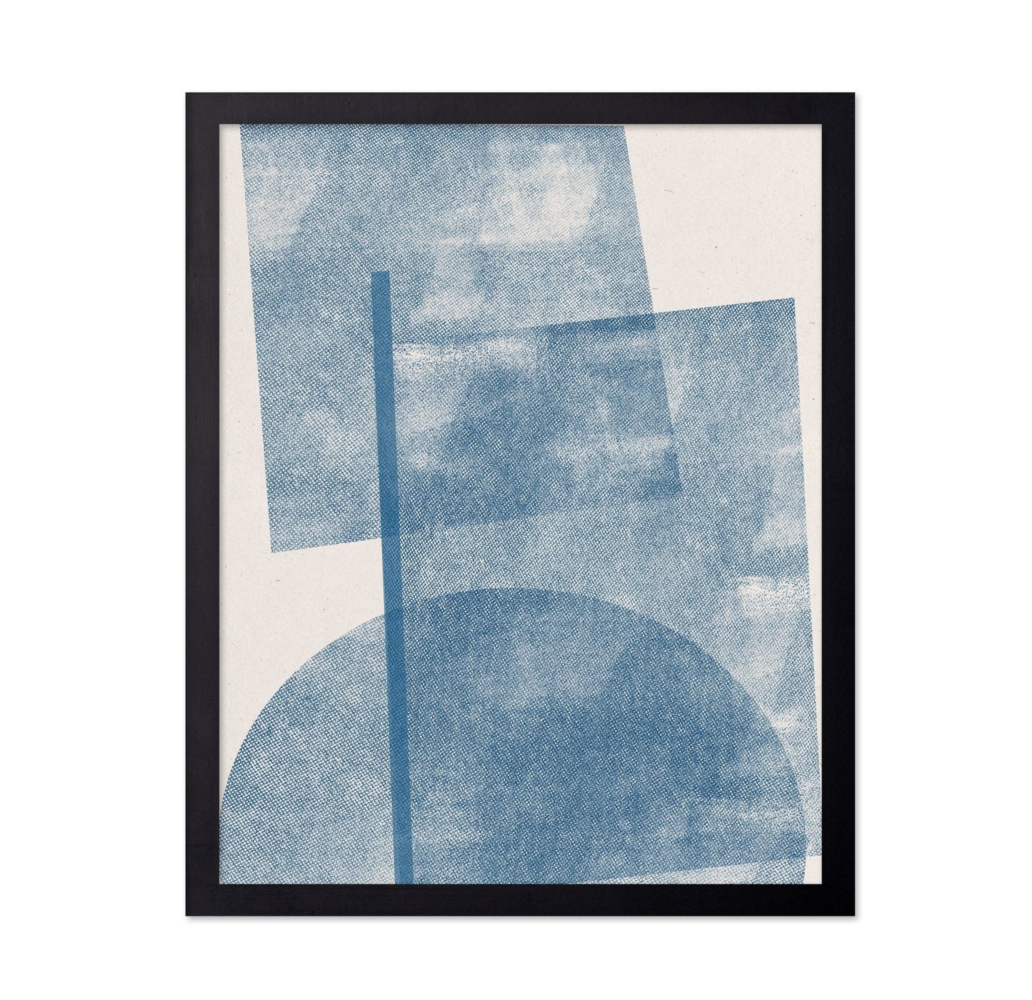 Blue Texture Layers