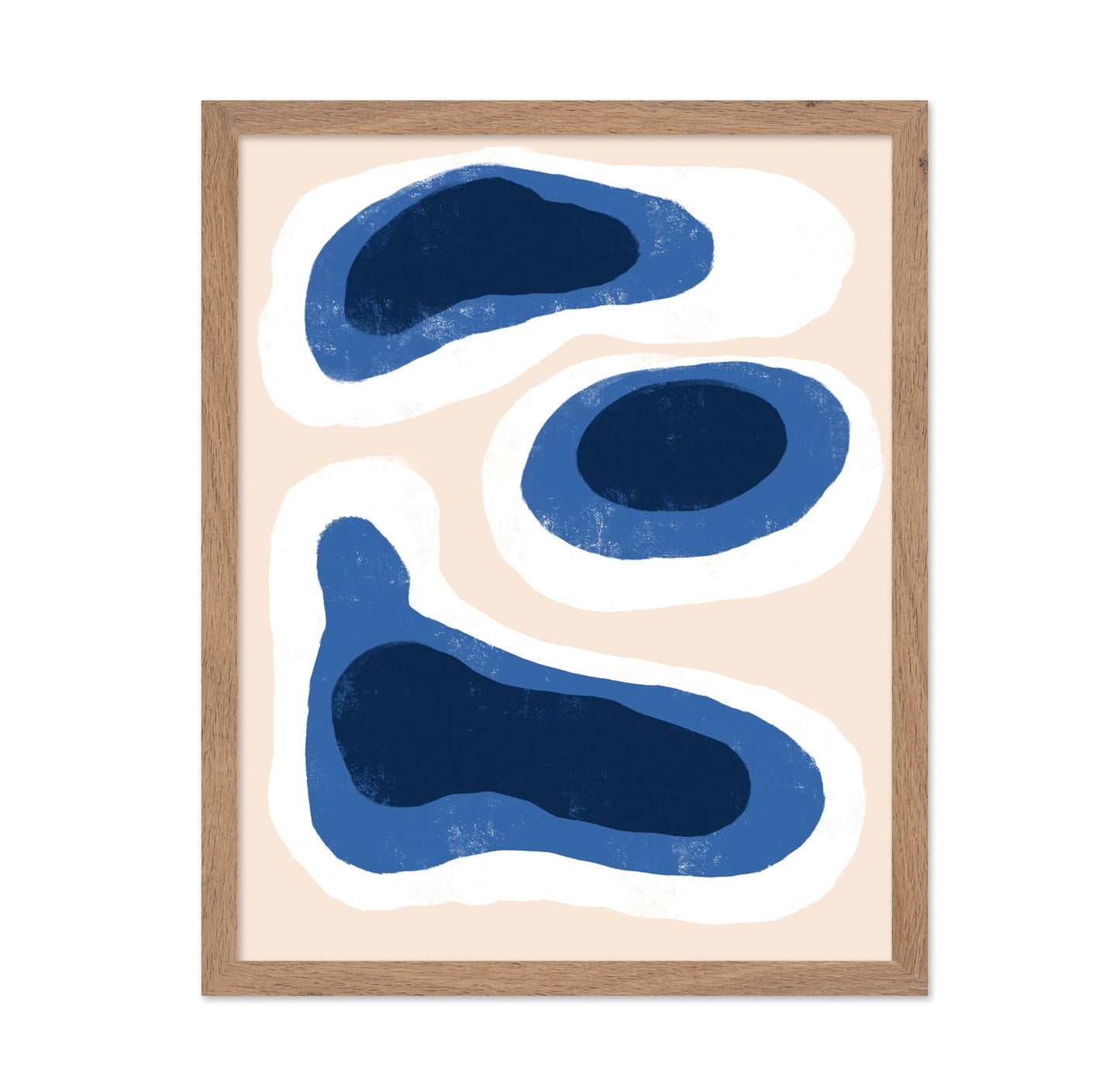 Blue Organic Shapes