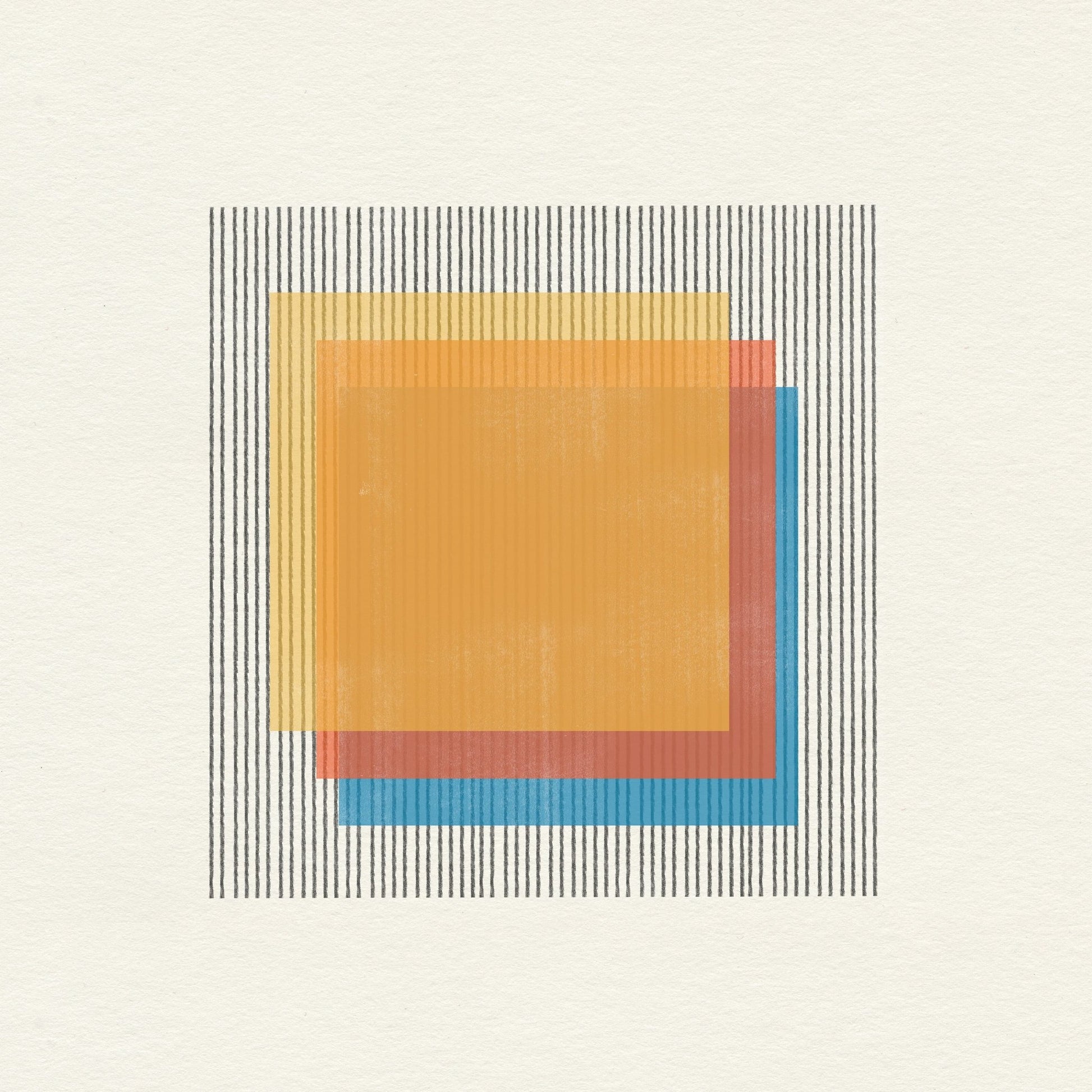 Layered Square Lines