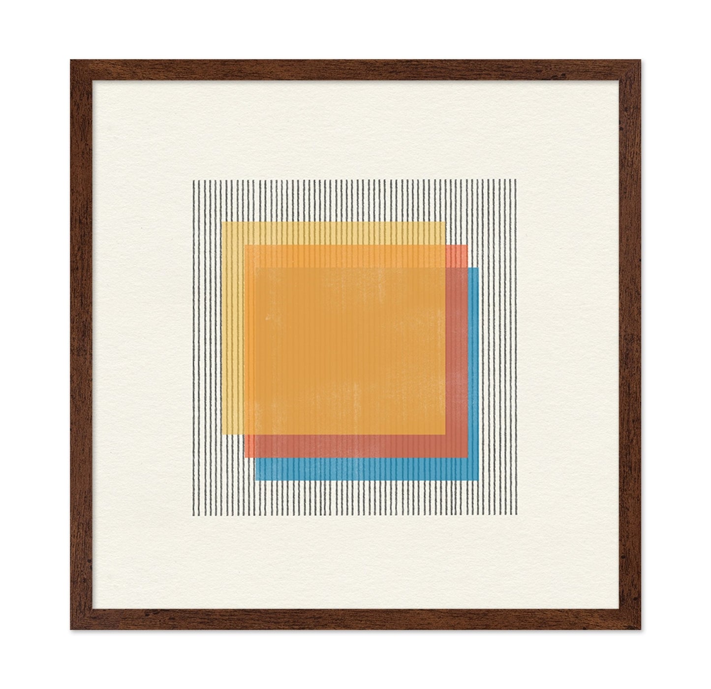 Layered Square Lines