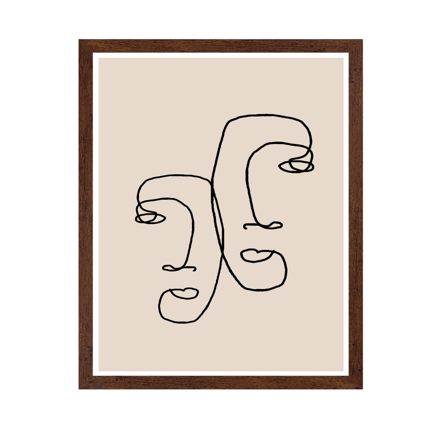 Twin Line Faces