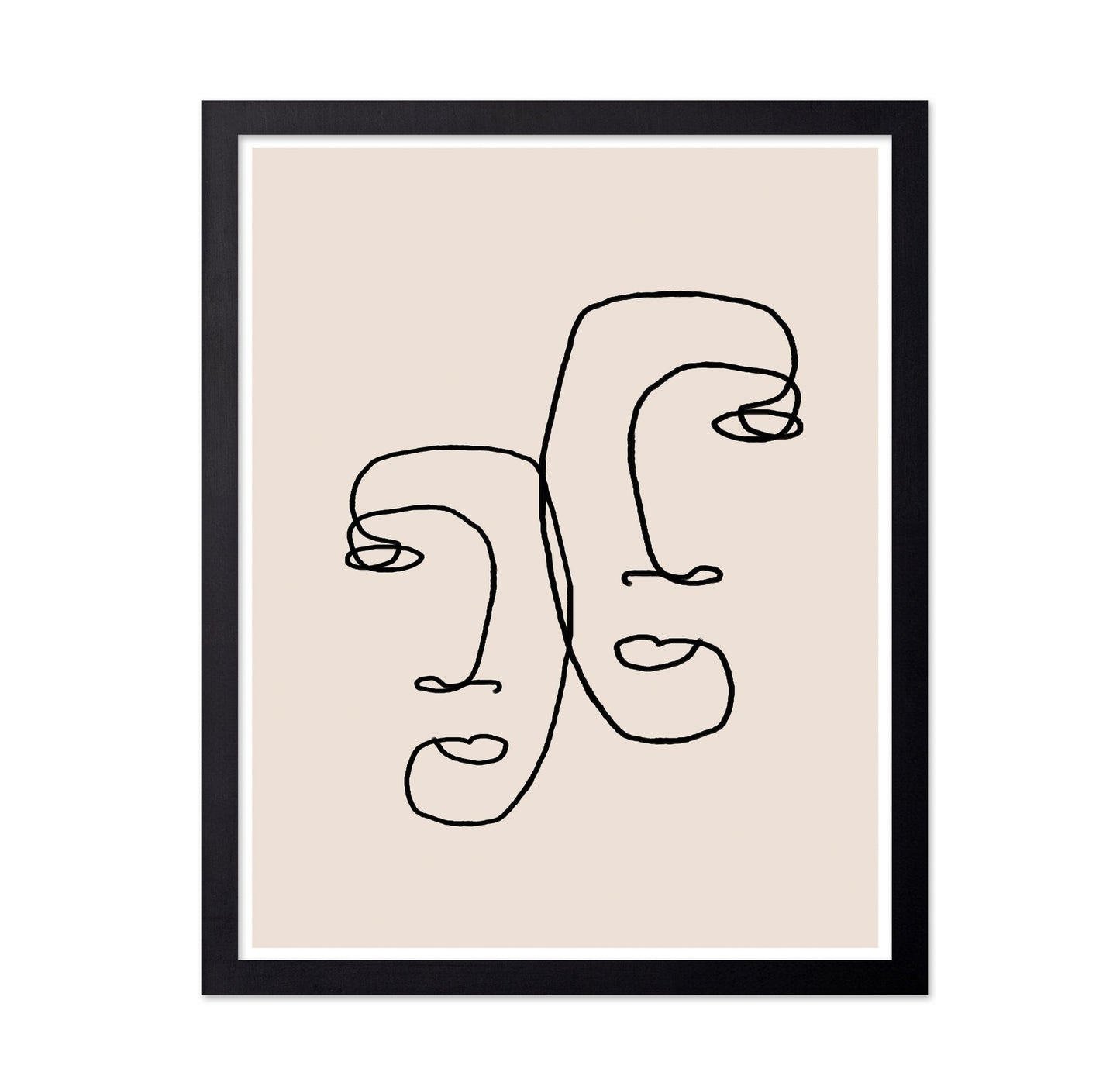 Twin Line Faces