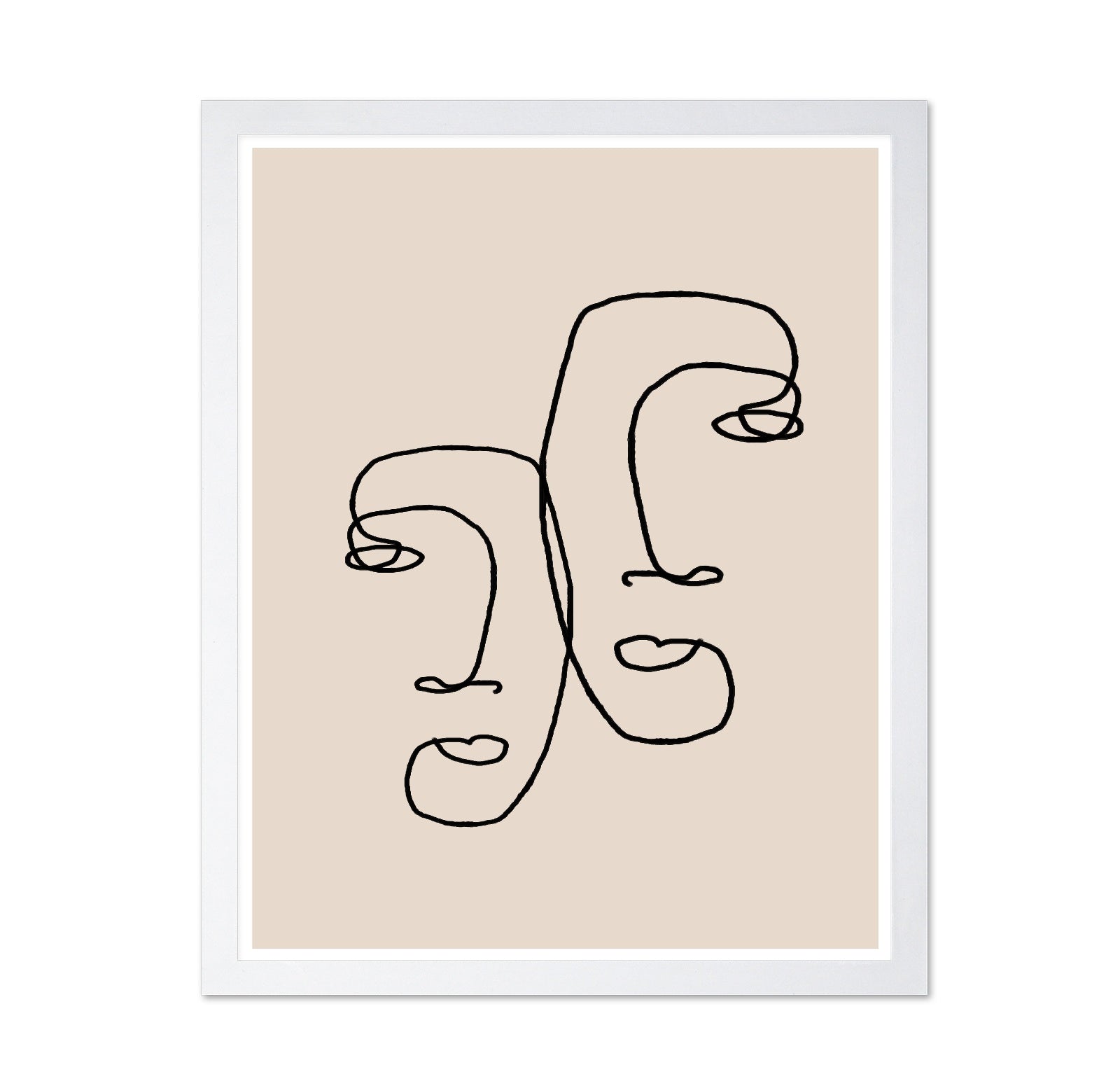 Twin Line Faces