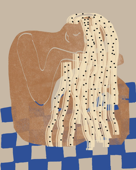 Golden Hair Figure