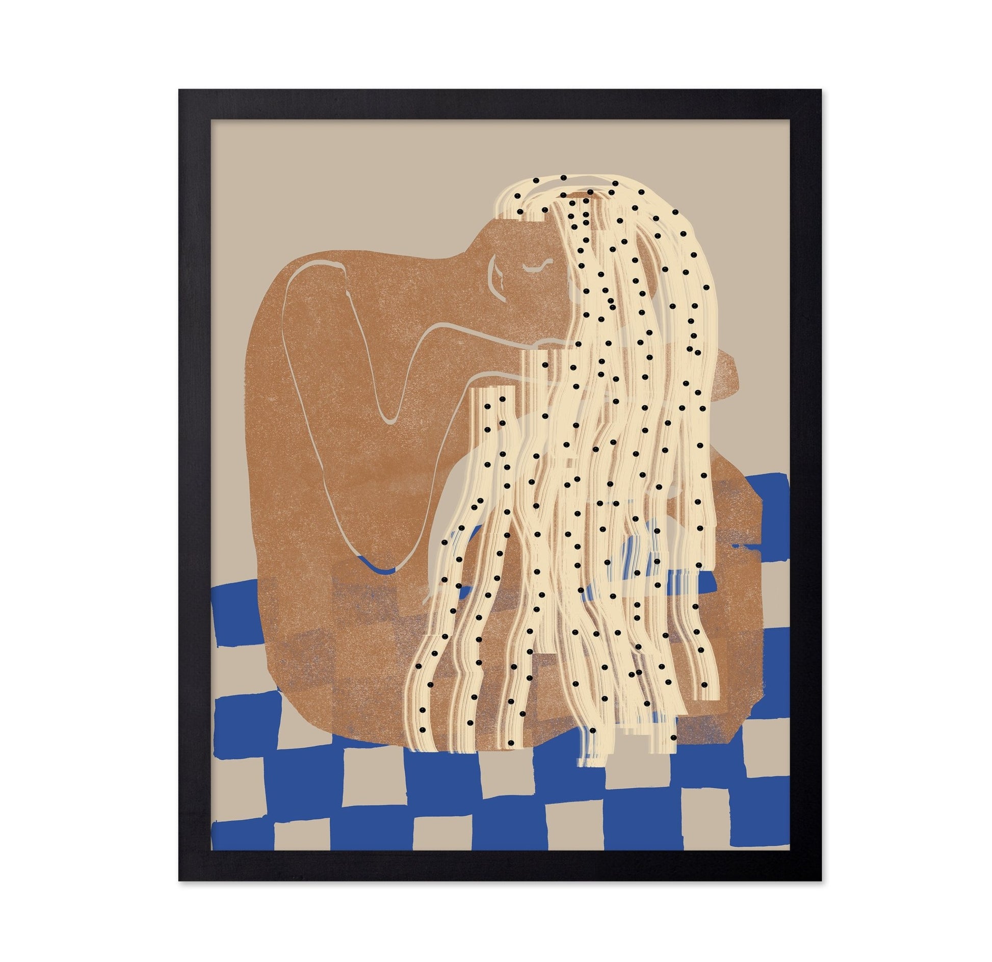 Golden Hair Figure