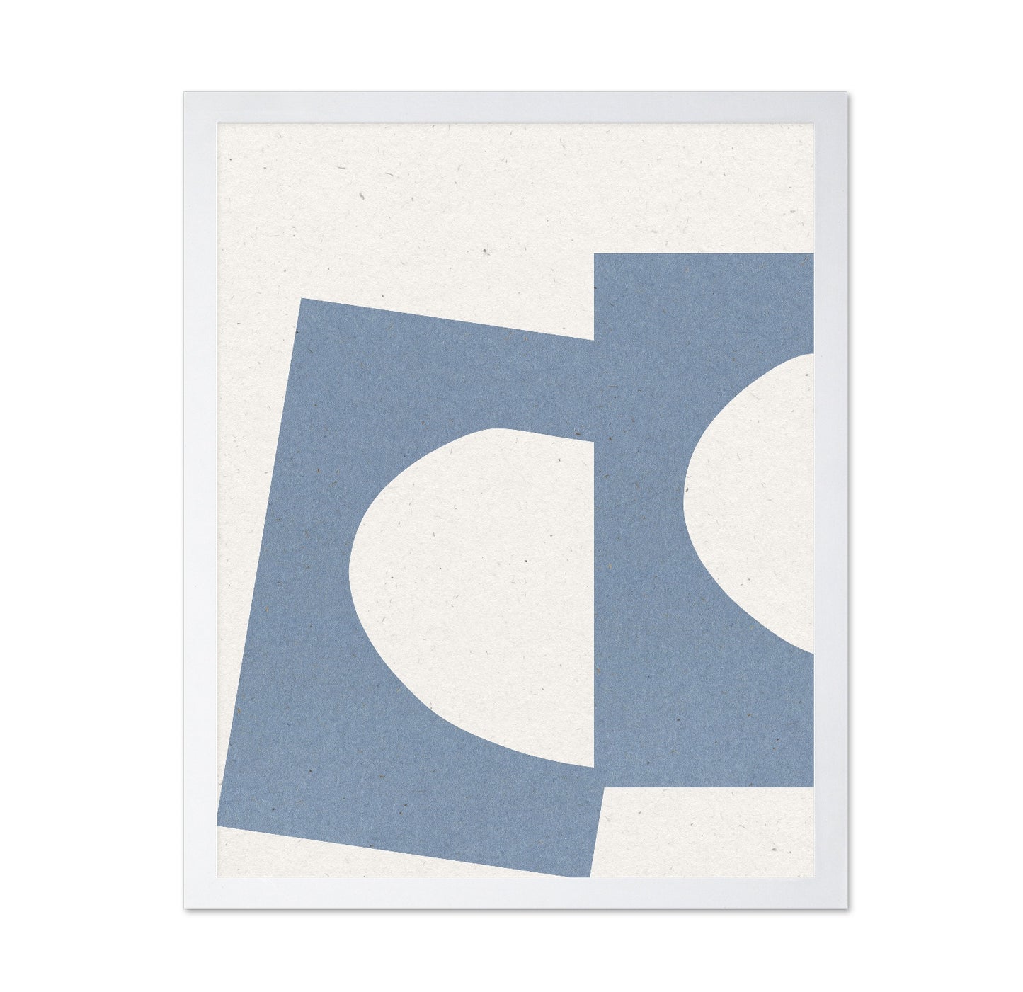 Blue Cut Shapes No2