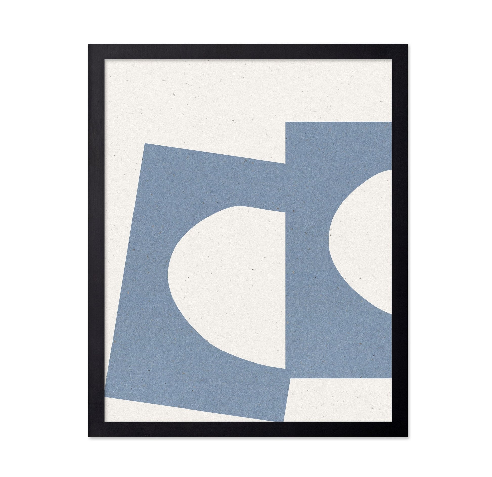 Blue Cut Shapes No2