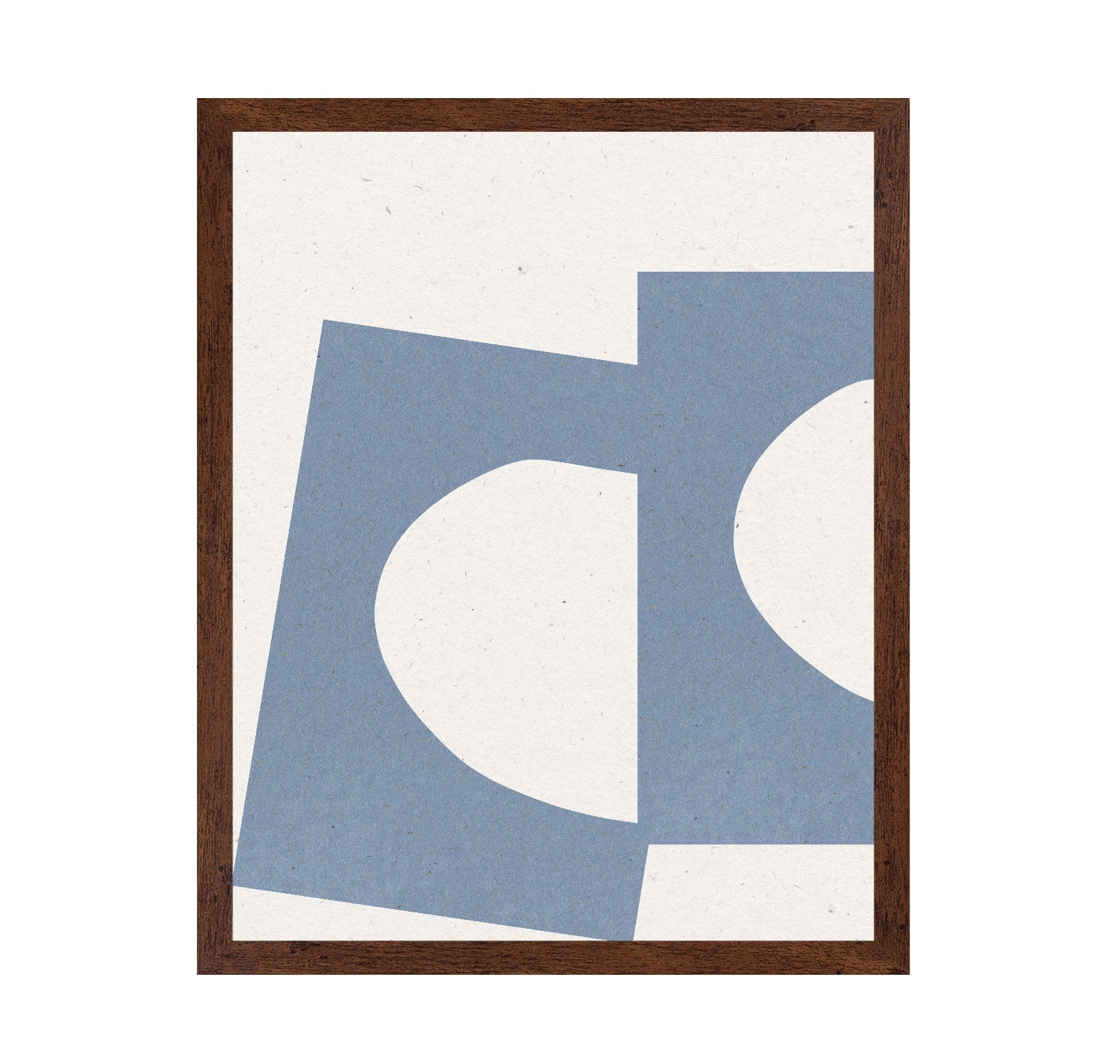 Blue Cut Shapes No2