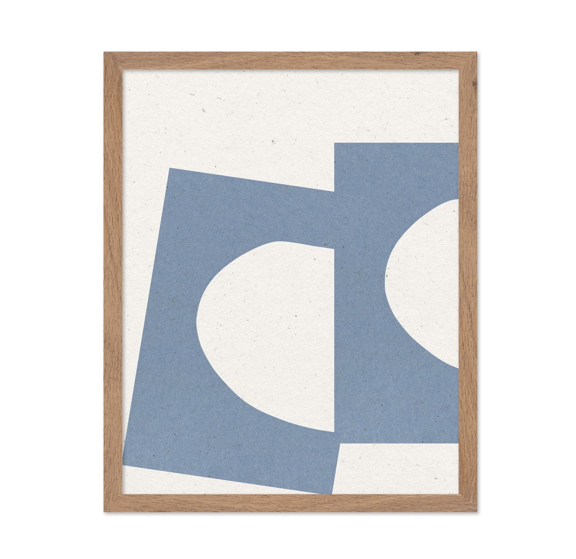 Blue Cut Shapes No2