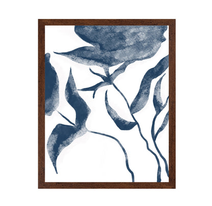 Blue Botanical Brush