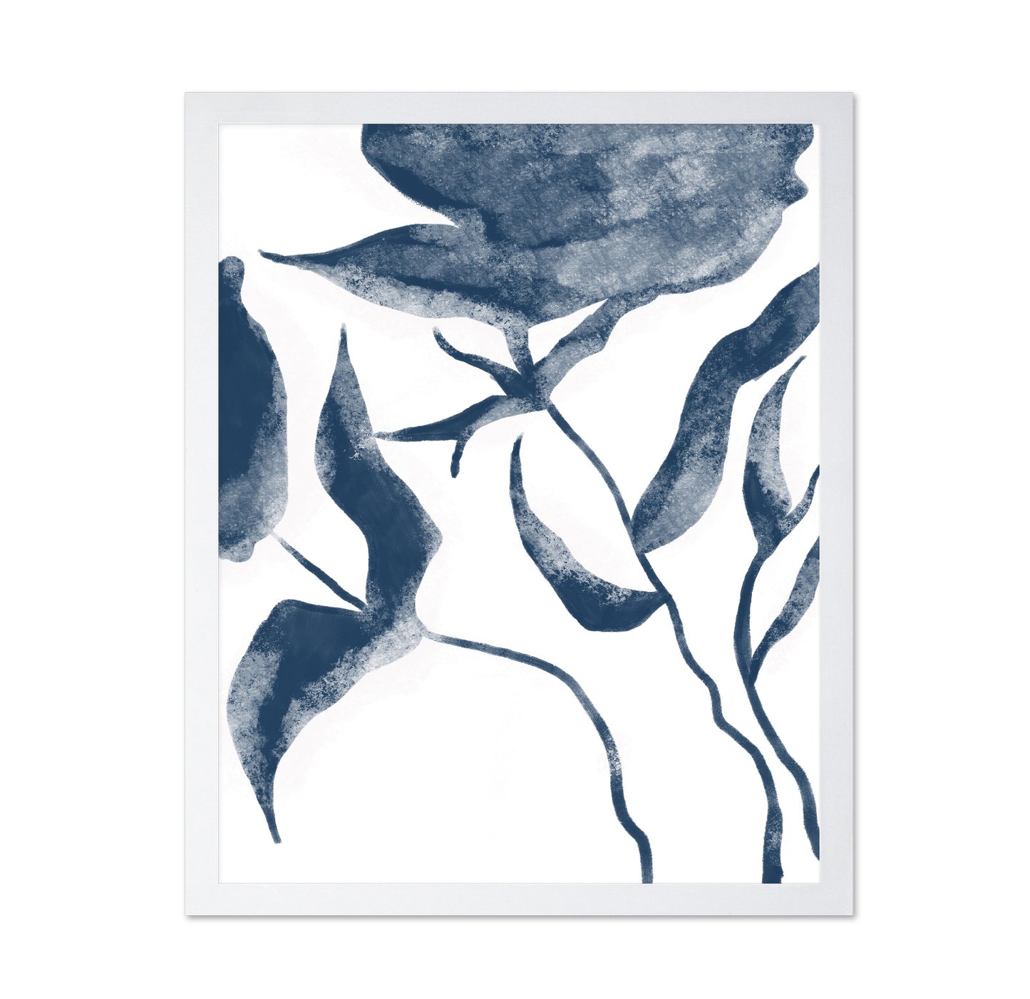 Blue Botanical Brush