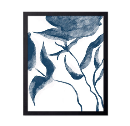 Blue Botanical Brush