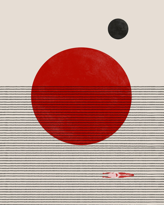 Red Sun Horizon