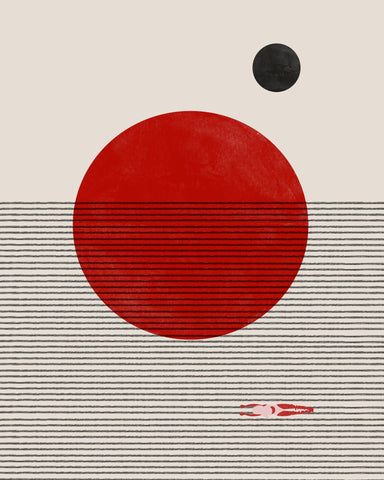 Red Sun Horizon