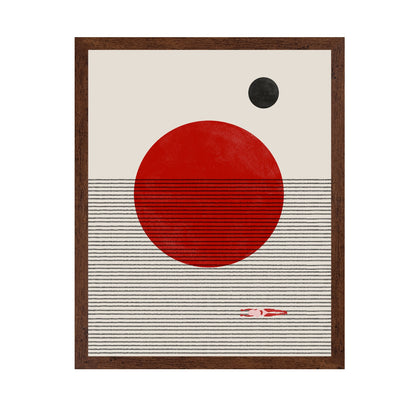 Red Sun Horizon