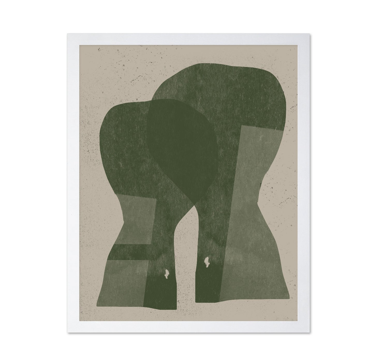 Green Abstract Forms