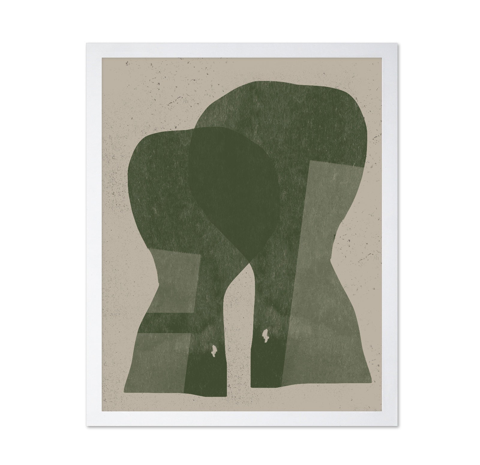Green Abstract Forms