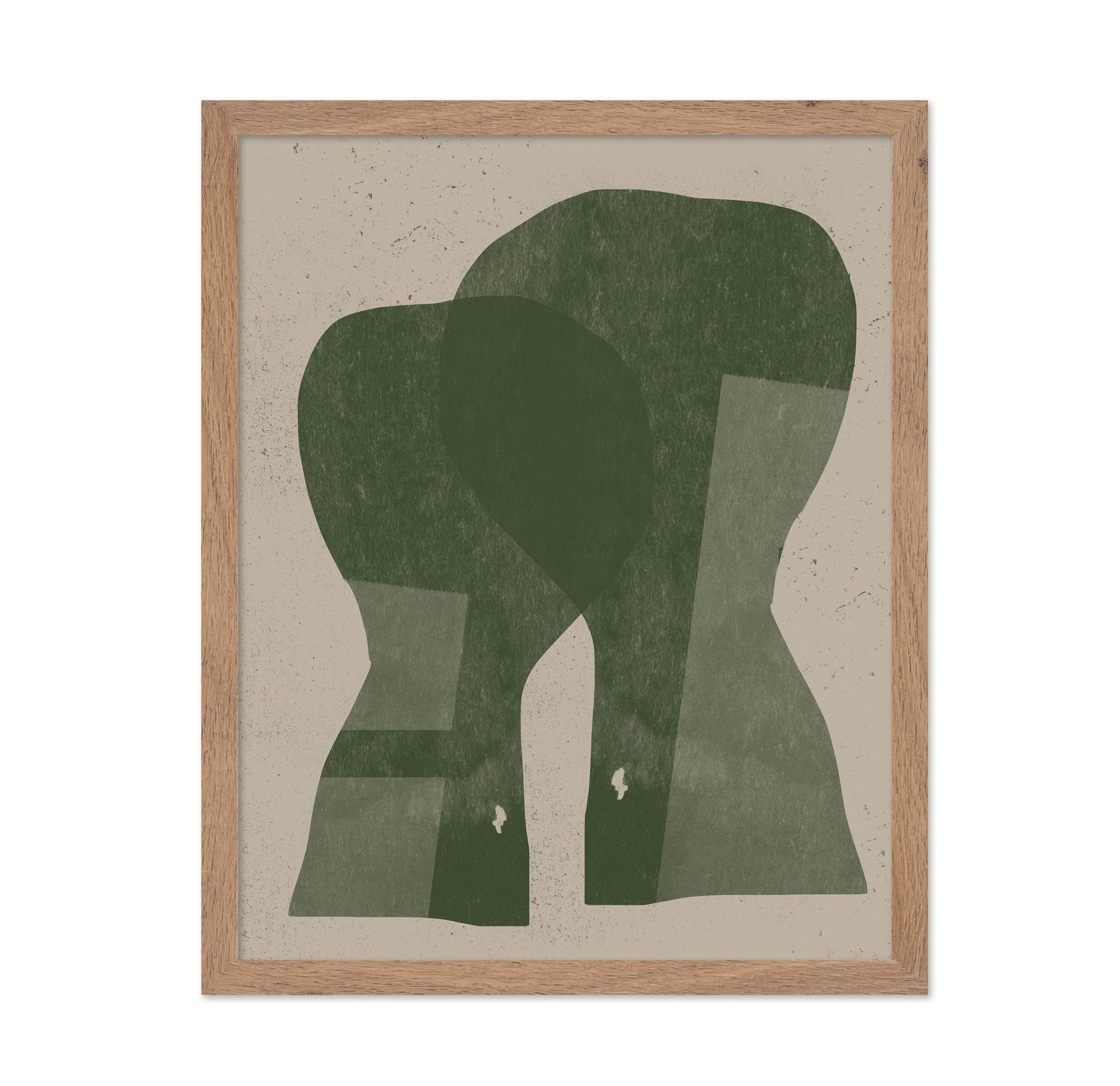 Green Abstract Forms