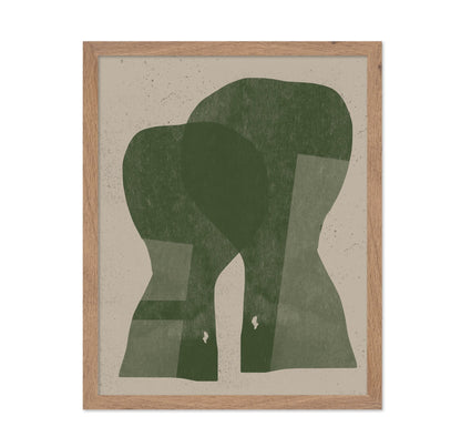Green Abstract Forms