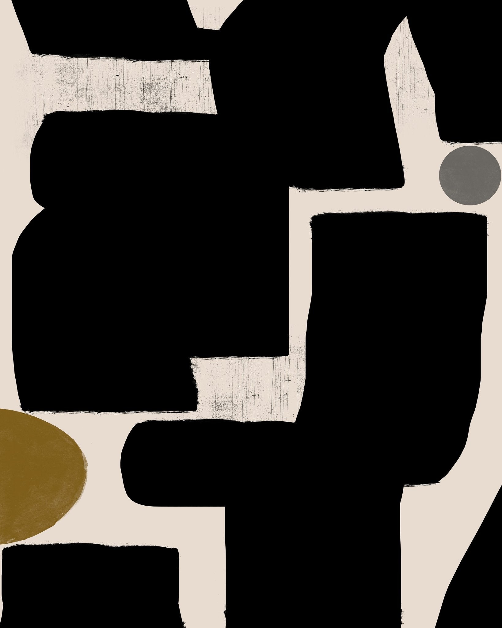 Bold Black Blocks No2