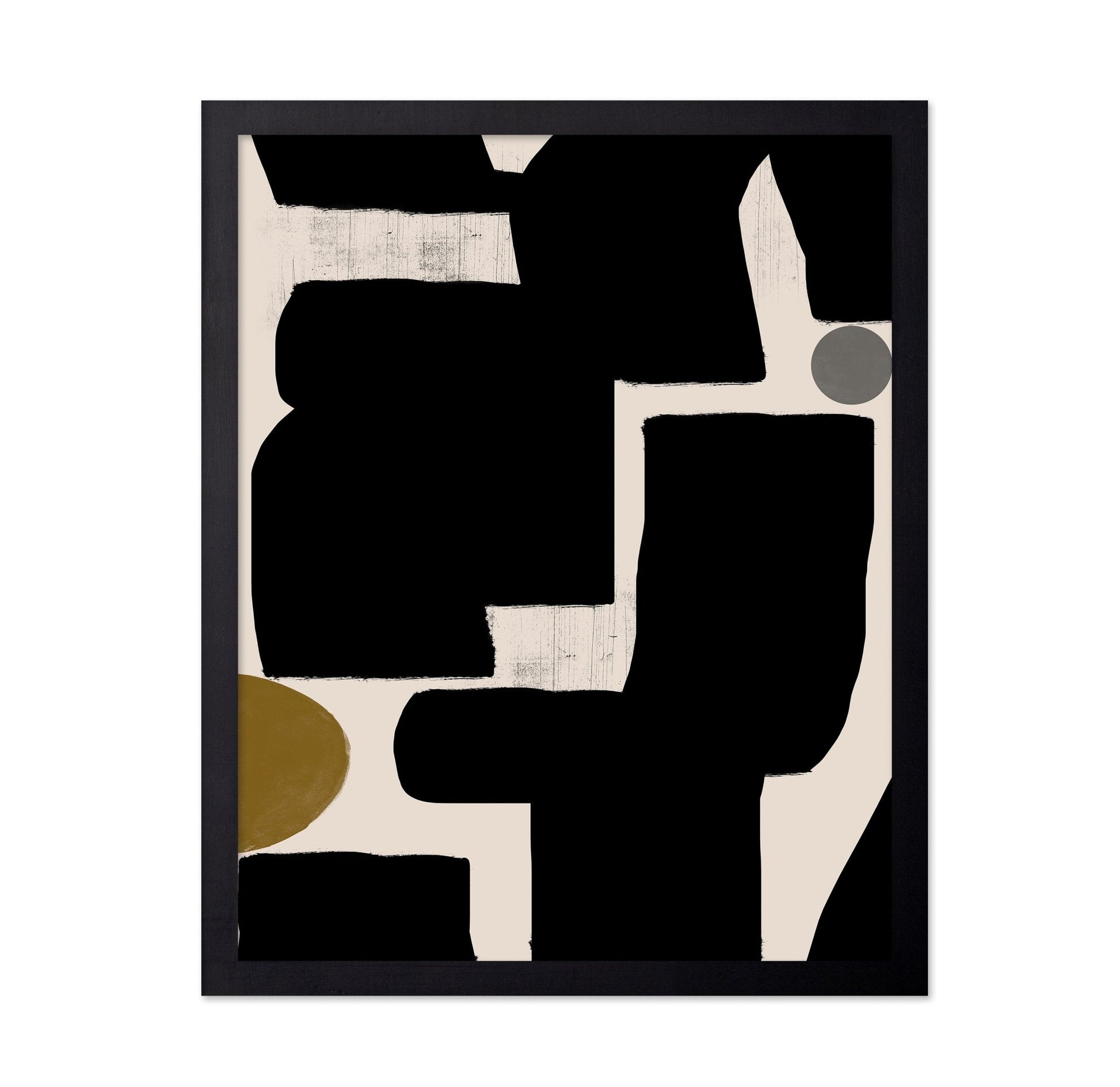 Bold Black Blocks No2