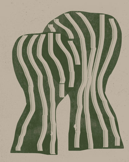 Striped Green Forms