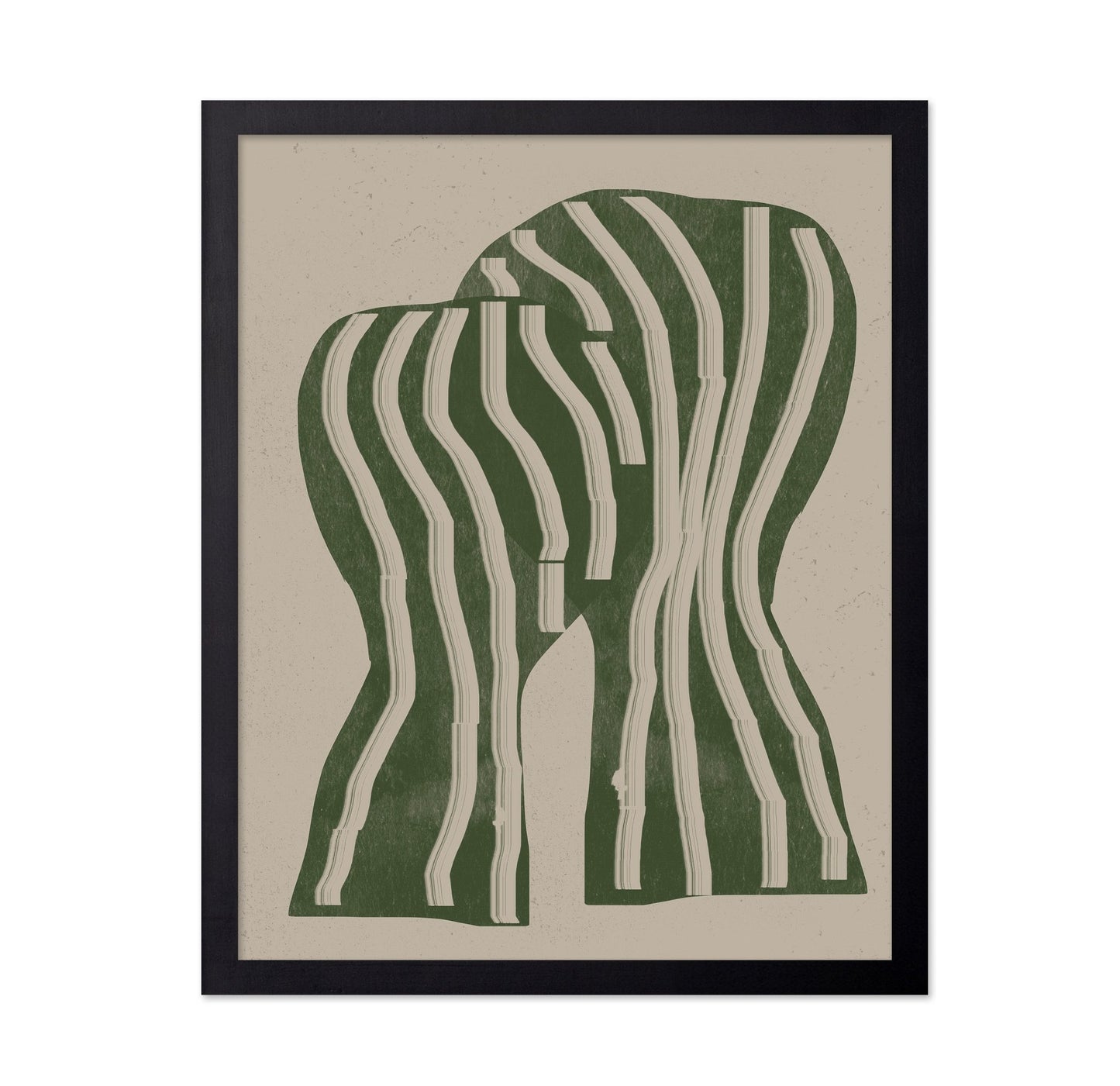 Striped Green Forms