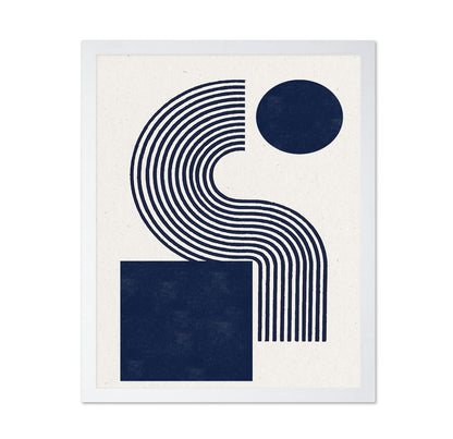 Navy Curve Flow