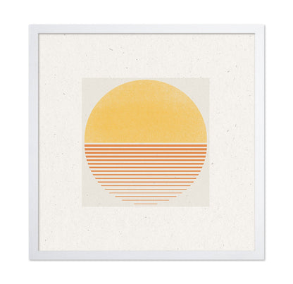 Striped Sunset Disc