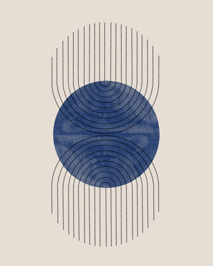 Blue Circle Lines