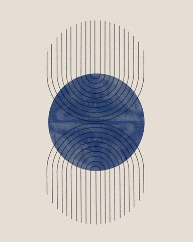 Blue Circle Lines