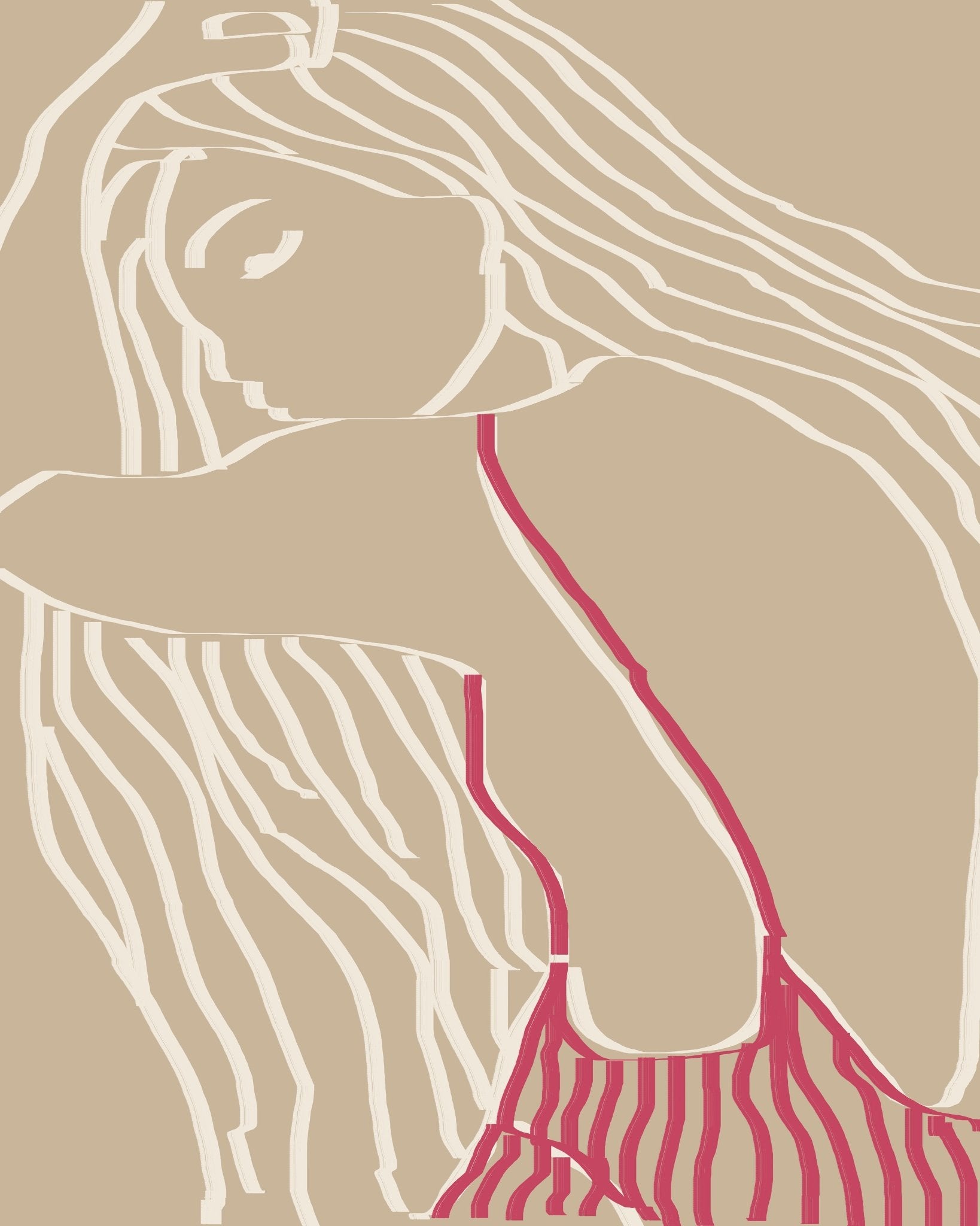 Abstract Figure Lines