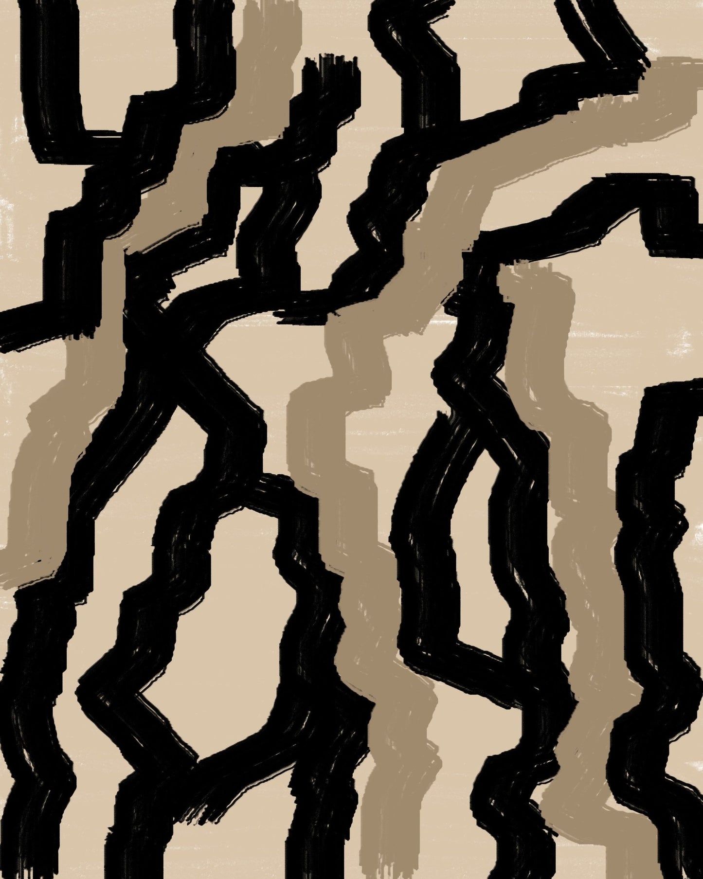 Abstract Line Network