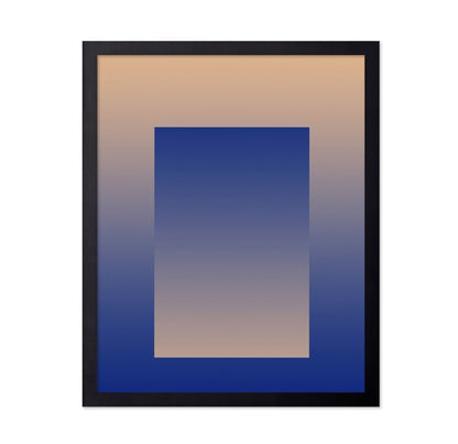 Blue Fade Frame