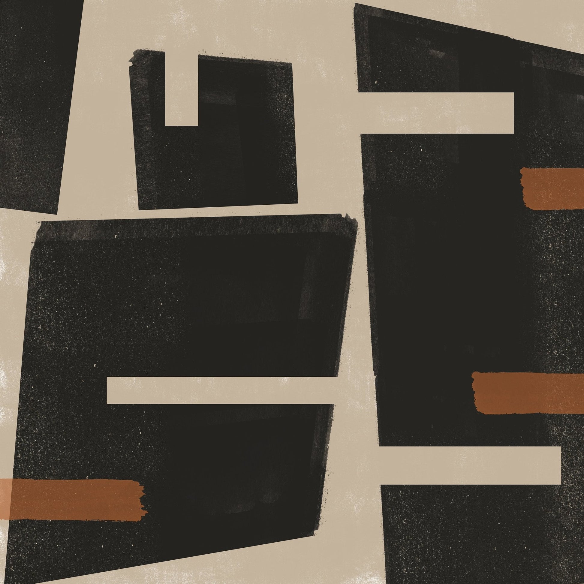 Bold Black Blocks No3