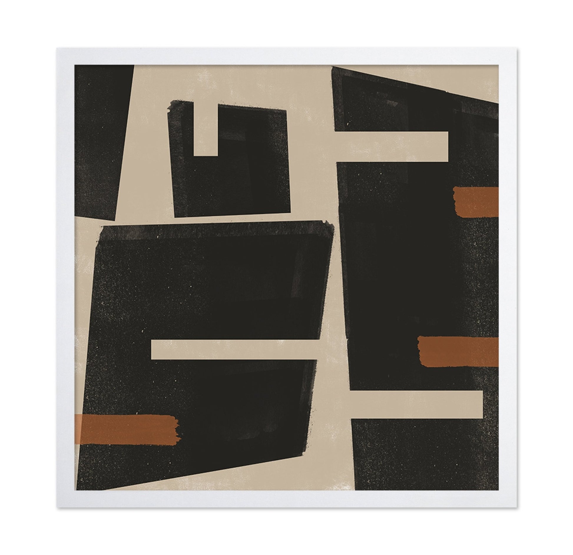 Bold Black Blocks No3