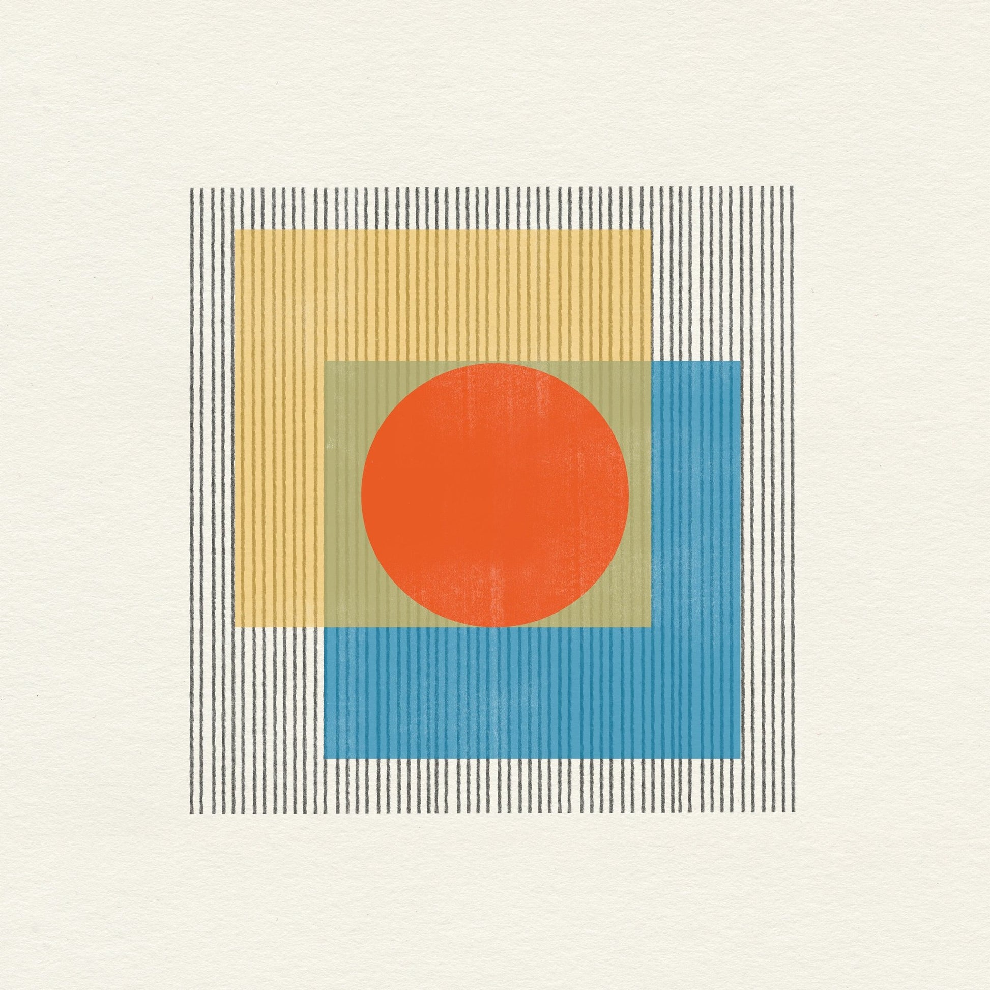 Geometric Sun Layers