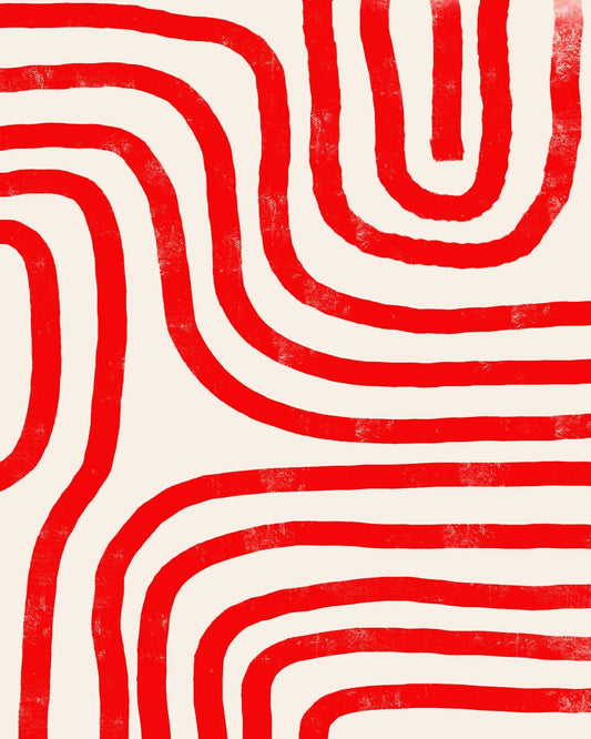 Red Flow Lines