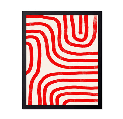 Red Flow Lines