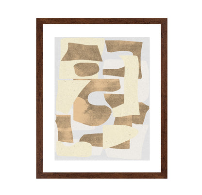 Neutral Patchwork Shapes