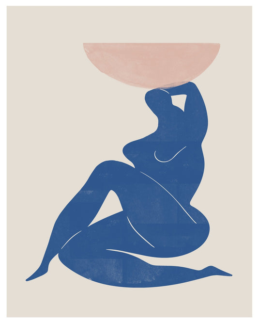 Abstract Female Silhouette