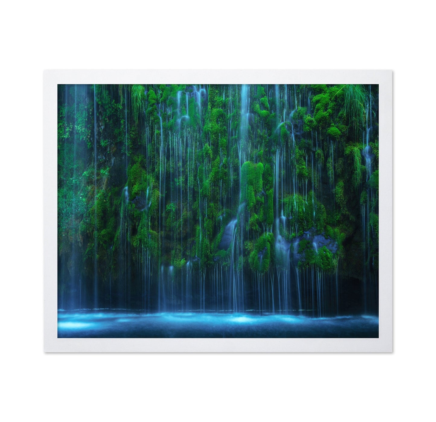 Lush Waterfall Veil
