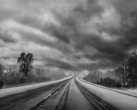 Stormy Road Horizon