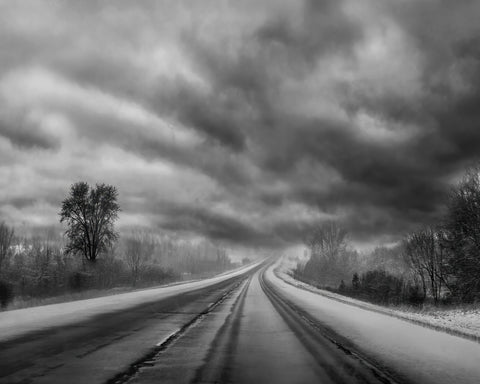 Stormy Road Horizon