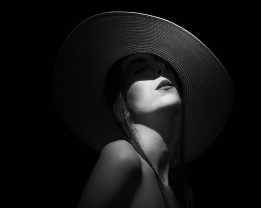 Elegant Hat Portrait No2