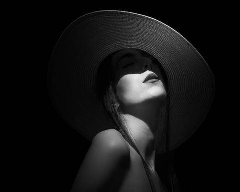 Elegant Hat Portrait No2