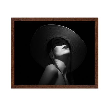 Elegant Hat Portrait No2