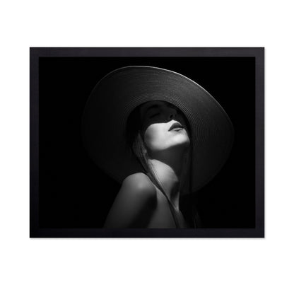 Elegant Hat Portrait No2